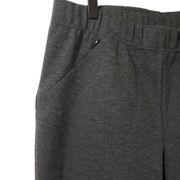 J. Jill Ponte Zip Pocket Leggings Grey Sz Medium - Picture 4 of 13